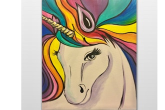 Paint Nite: Rainbow The Unicorn